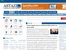 Tablet Screenshot of presa.astazi.ro