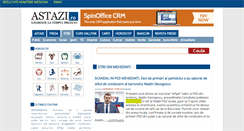 Desktop Screenshot of mehedinti.astazi.ro